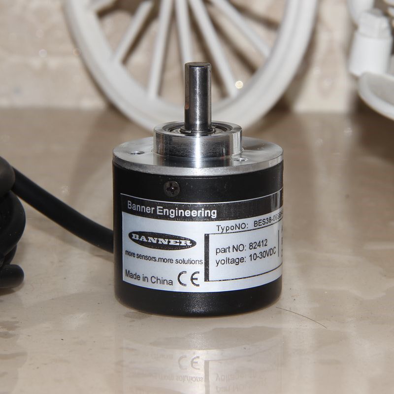 邦纳纺织机BES38-06S6H-600-C3旋转编码器实轴6mm 06S6H-600-C3