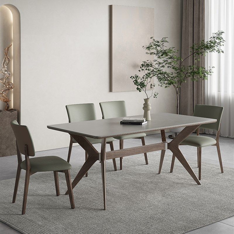 意式轻奢进口岩板餐桌极简轻奢实木长方形家用小户型餐桌椅组合,3C数码配件,USB多功能数码宝,淘宝优惠券,粉丝福利购,淘宝优惠卷