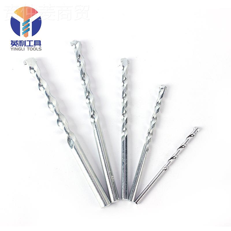 RAB1工工6支混合套装麻花钻建钻木钻金属水泥墙木头木开块孔手电