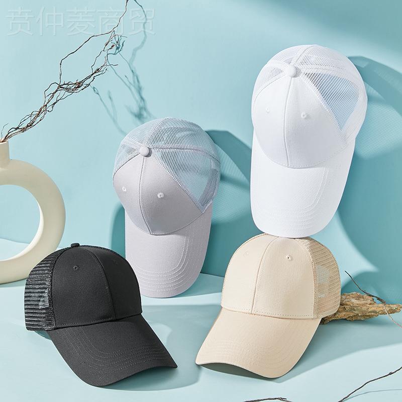 防春夏款长舌棒球帽男女士防晒外贸网帽SOC遮阳帽晒新鸭舌帽子