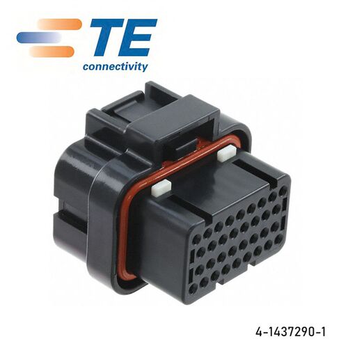 TE AMP/泰科 4-1437290-1 连接器 防水外壳 护套 34孔  原装现货