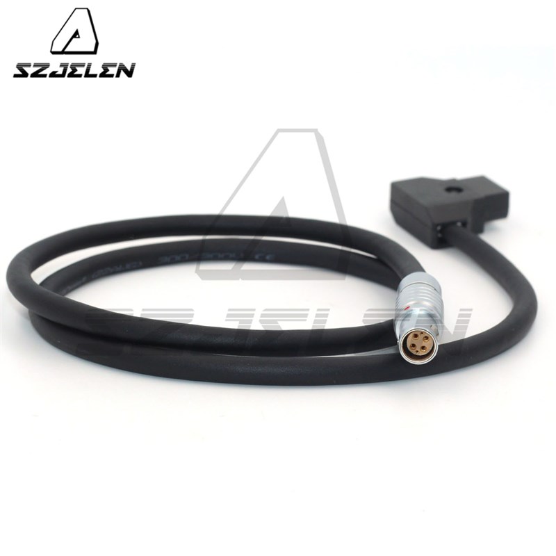 RED EPIC 12V DC 电源插头线 , 艾比克,红龙 RED摄像机电源线1m