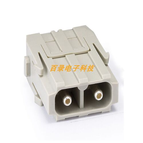 WAIN唯恩重载连接器HMK-002.2-M 6-10平方 2芯40A模块轴向插头