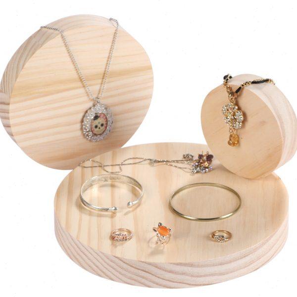 新款纯手工首饰架展示盘饰品架实木原木装饰盘圆形木垫 道具,包装,首饰包装,淘宝优惠券,粉丝福利购,淘宝优惠卷