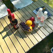 JLP户外蛋卷桌便携折叠桌蛋卷桌露营桌折叠野餐桌