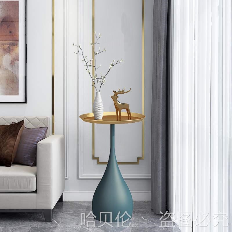 创意沙发旁e托盘茶几床头客厅电视E柜轻奢高档落地摆件家居软装饰