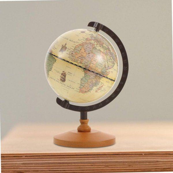 地球仪摆件公室中号小号英文复古欧式风格家居桌上摆件14CM,文具电教/文化用品/商务用品,激光笔,淘宝优惠券,粉丝福利购,淘宝优惠卷