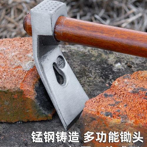 高锰钢小锄头冰锛锤锛凿刨锛木工具挖土洋镐钓鱼除锄草挖笋农用