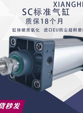 SC32 40 50EU标准气缸125 175 1000 300 250 600 800