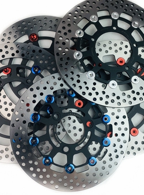 电摩战速佛兰多245/260/220大碟浮动盘NCY洞洞碟/骠骑BWS勁战