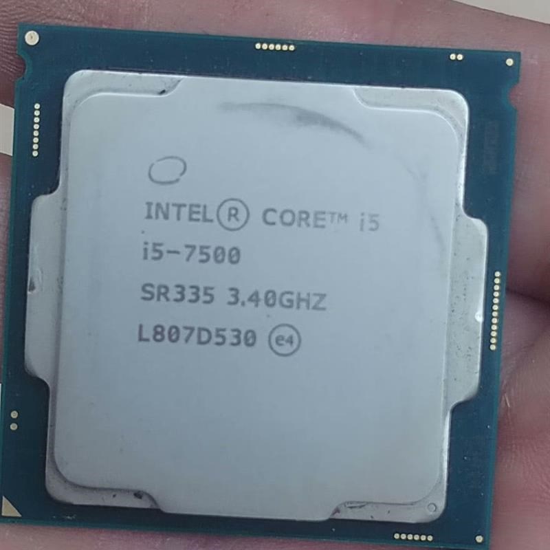 i5-7500CPU散片 K正常使用没问题议价