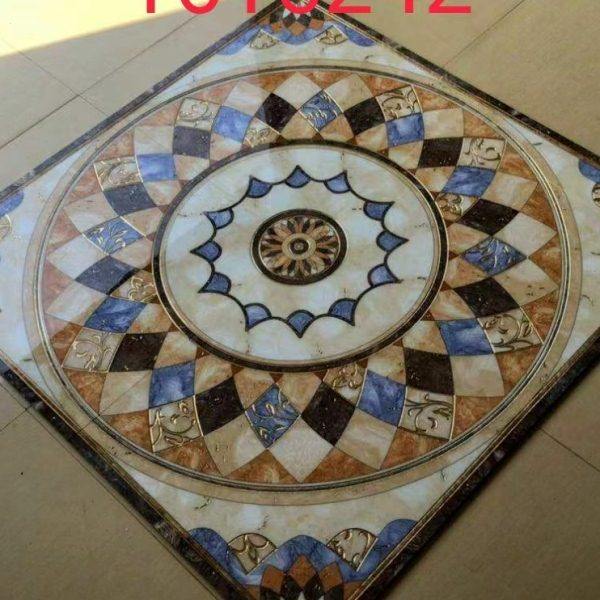 入户门拼花地砖客厅玄关大理石瓷砖中式地板砖图案拼花造型防滑