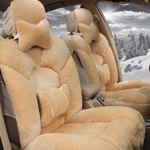 短毛绒全包座垫冬天保暖座套 d60s50汽车坐垫冬季 雷丁电动d50 d70