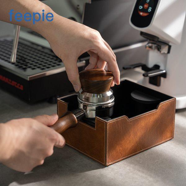 feepie啡派方斗咖啡粉渣盒意式咖啡机压粉座移动咖啡车敲渣废渣桶,餐饮具,配套器具,淘宝优惠券,粉丝福利购,淘宝优惠卷