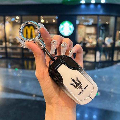 适用玛莎拉蒂钥匙套莱万特车吉博力 levante 总裁qt高档保护壳扣