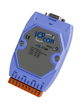 I-7188/512 泓格嵌入式控制器，四串口，MINIOS7操作系统