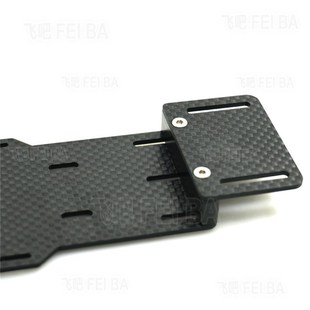 炭纤维电池板 90046降低重心电池支架 扩容板 SCX10 Axial