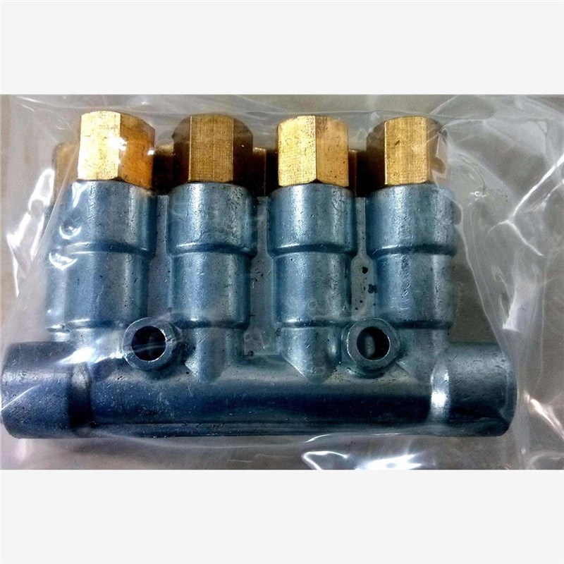 热销T型加压容积式油排2路3路4路5路 黄油 油脂油路分配X器12元/