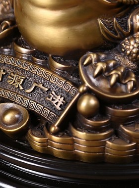 金蟾招财摆件纯铜三脚三足蟾蜍家居客厅玄关店铺新年装饰开业礼品