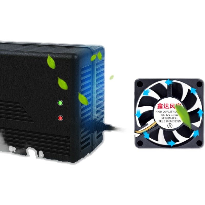 三元聚合物锂电池48V13串54.6V电动车充电器14串58.8V6A7A8A9A10A