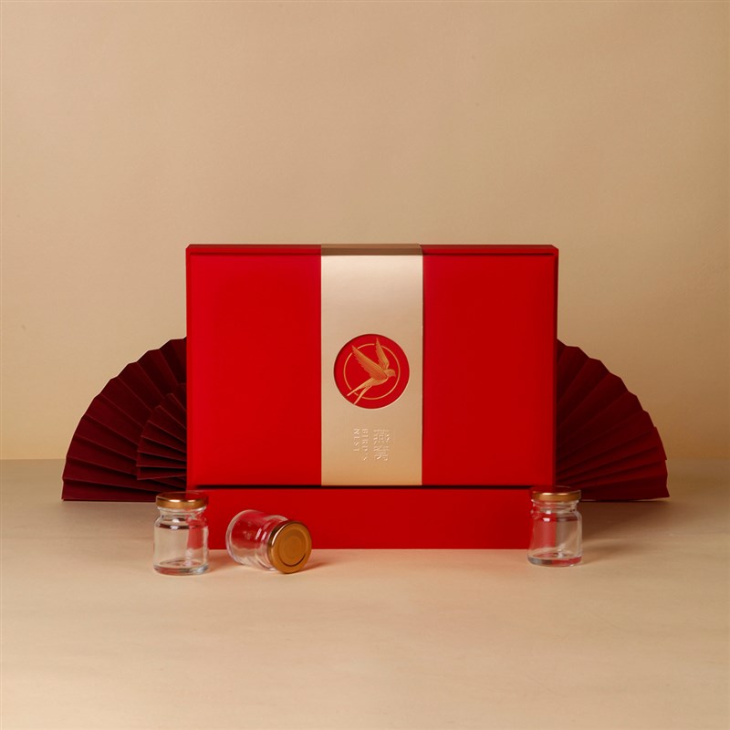 即食燕窝包装盒鲜炖分装瓶礼盒空盒奶冻花胶盒子通用现货优惠