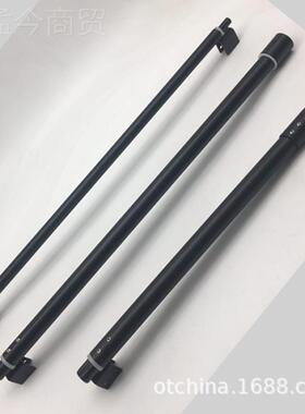 QCF淋璃浴玻门加固固定双头浴室拉杆斜撑黑杆房色隔断五金配件支