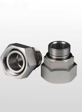 厂家2MC-WD SIK2D-WD公制螺纹胶垫密M封柱端活 螺直通母接头