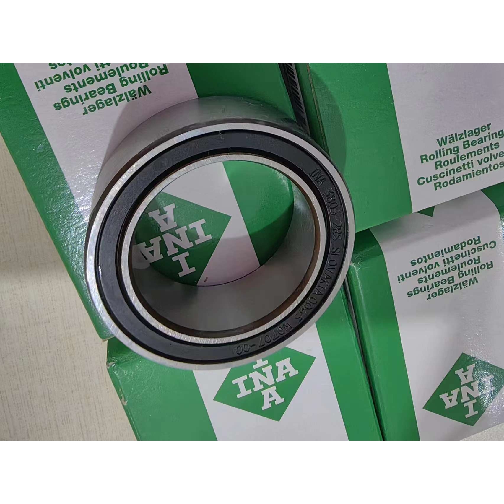 3803-2Z 3804B-2RZ-TVH 薄壁 塑料保持架 双侧防尘盖 温度-20°至