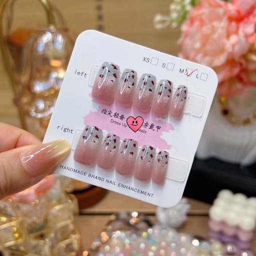 梵甲优品C425豹纹细闪猫眼甲片