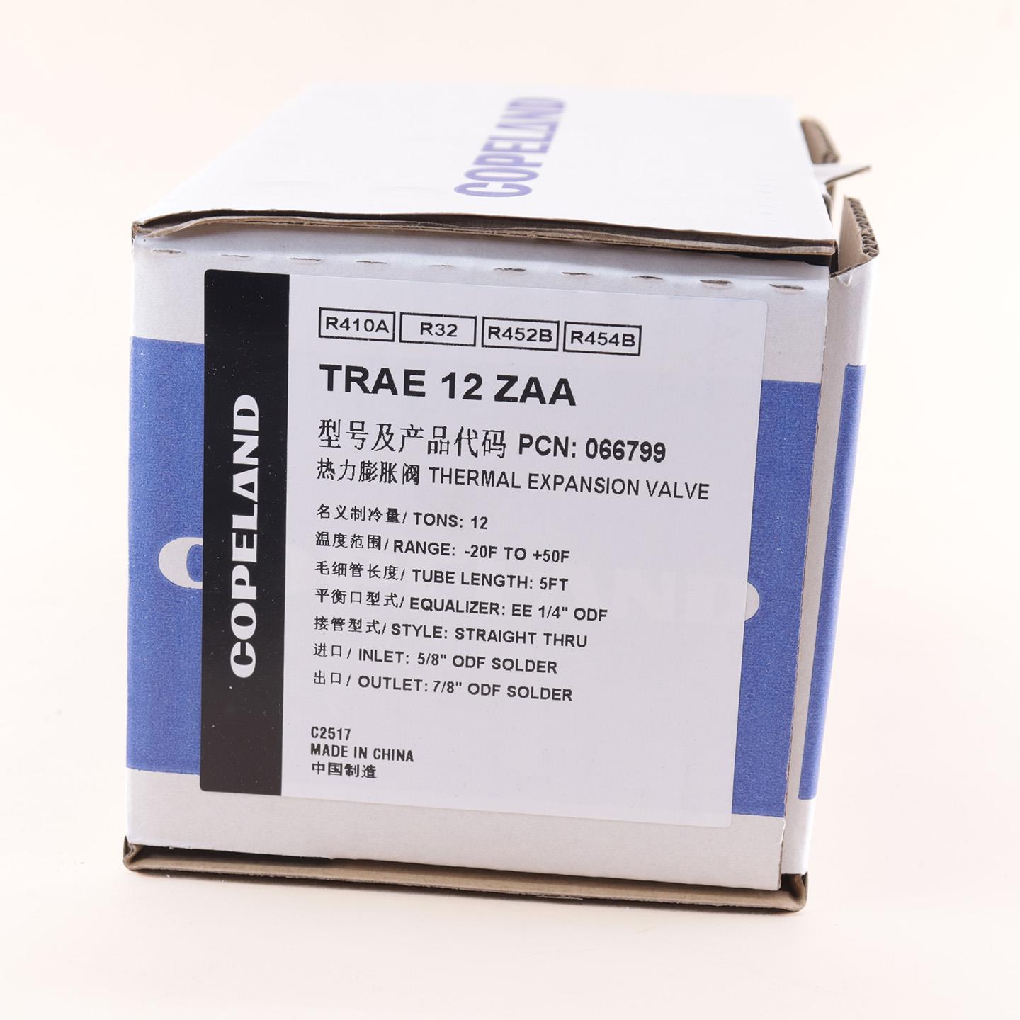 原装EMERSON艾默生R410A热力膨胀阀TRAE8 10 12 15 18ZAA空调热泵