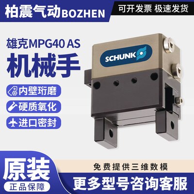 SCHUNK雄克MPG40-AS/340042/10 16 20 25 32 40 64-AS-IS气缸支架