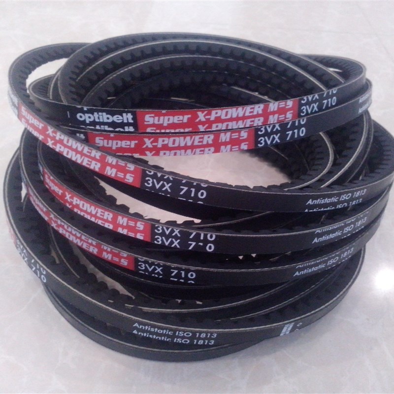 Optibelt Super XPOWER M=5红标3VX800德国欧皮特耐高温三角皮带
