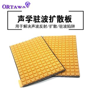 汽车音响车门板喇叭驻波晶片扬声器声学隔音扩散板折射声波改善