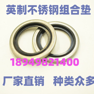 骨架油封 O型圈 304不锈钢英制组合垫 JB982组合垫圈垫片密封圈