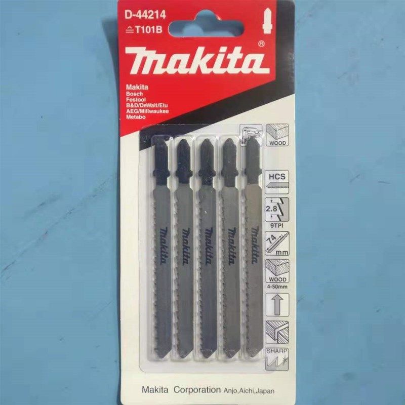 原装牧田75mm电动曲线锯片B-11木/塑料锯片T101B电动锯片D-44214