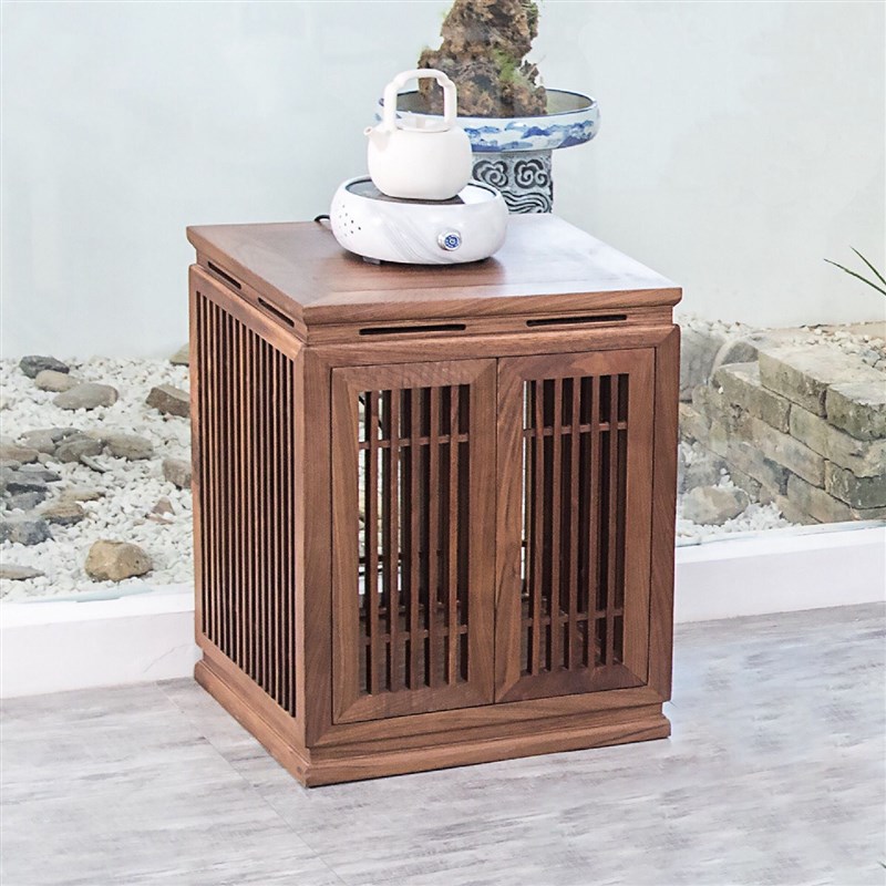 新中式老榆木茶水柜餐边柜子客厅A茶水台茶叶柜一体茶边柜实木置