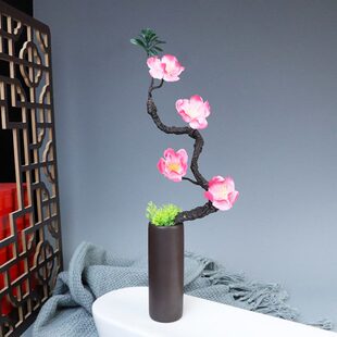 刺身摆盘装饰花草日式创意盘式点缀雅致拼盘盘饰盘花小摆件