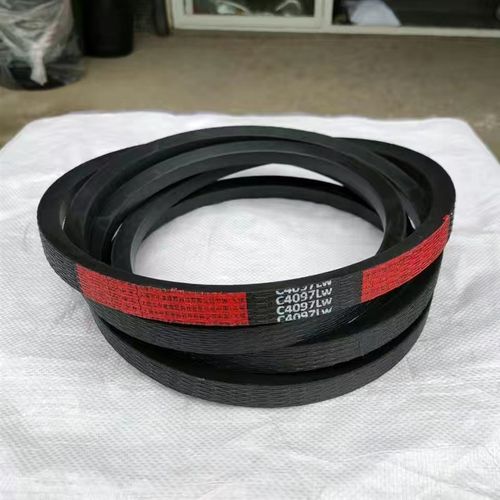 三角带红标中良C4097LW沃得皓龙收割机绞龙皮带氯丁胶芳纶线绳