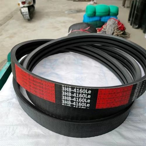 三角带红标中良3HB4160Le沃得福田春雨收割机皮带氯丁胶芳纶线绳