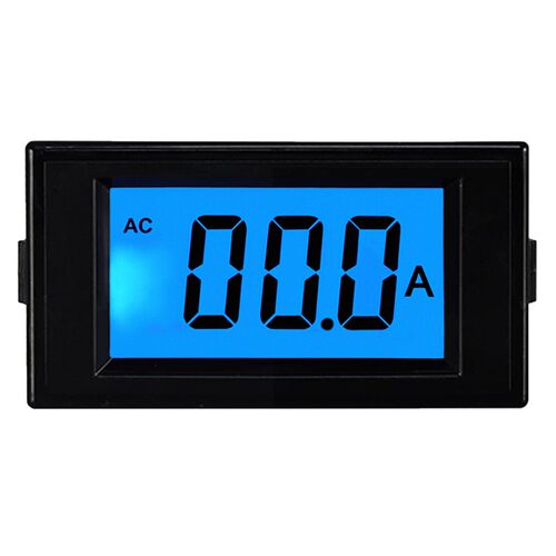 交流电流表液晶数字显示数显表头AC或DC8-12V独立辅助电源D69-40