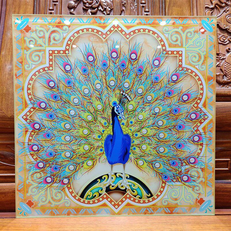 润彩玻璃打印机 钟表盘玻璃面板高清打印机 玻璃装饰材料打印设备