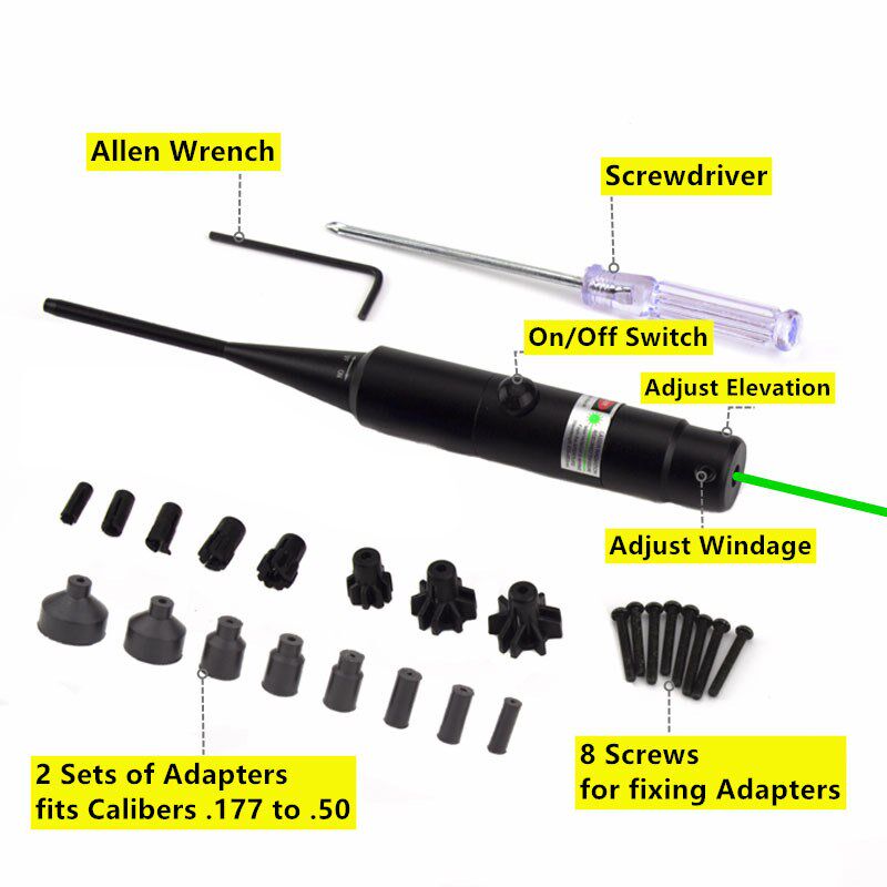 免调绿激光校瞄仪 绿外线 绿激光校准仪归零器 水平仪