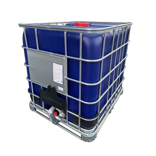 蓝色黑色大口径吨桶避光型IBC吨桶1000L聚乙烯千升桶柴油桶集装桶