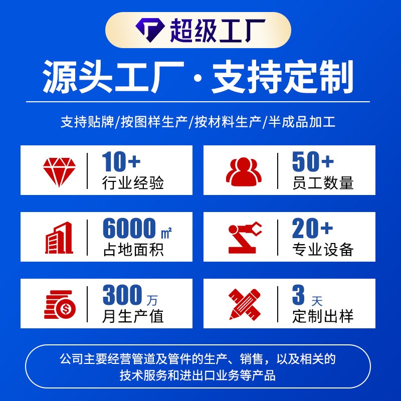 定制耐磨陶瓷内衬管复合钢管200dn150双金属耐磨弯头90等径三通