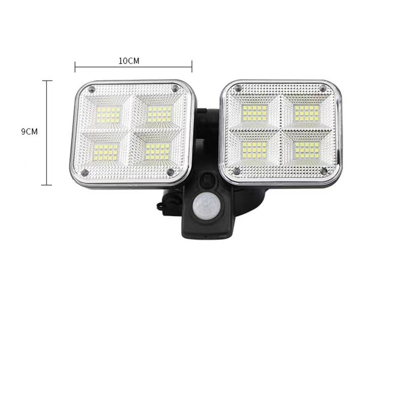 新款太阳能感应灯感应式太阳能户外灯光伏人体感应灯太阳能庭院灯