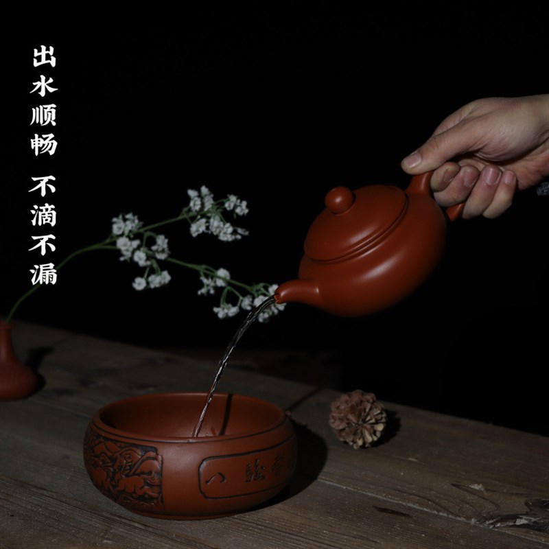 紫砂壶厂家 传统大容量家用泡茶壶经密封倒立断水典大仿古壶