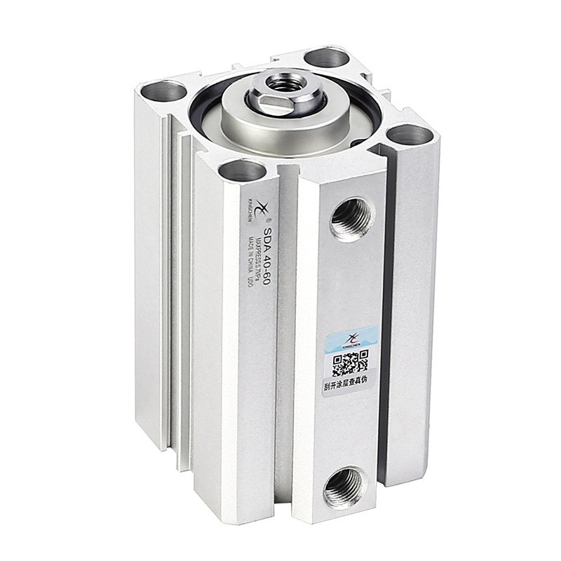 星辰小型气动薄型气缸SDA32-10/SDAS40-20/25X50/12/16/63/亚德客