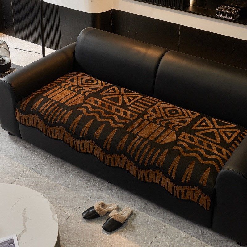 直排皮沙发垫2025新款固定防滑四季通用异形坐垫轻奢高级感盖布巾,居家布艺,沙发套,淘宝优惠券,粉丝福利购,淘宝优惠卷