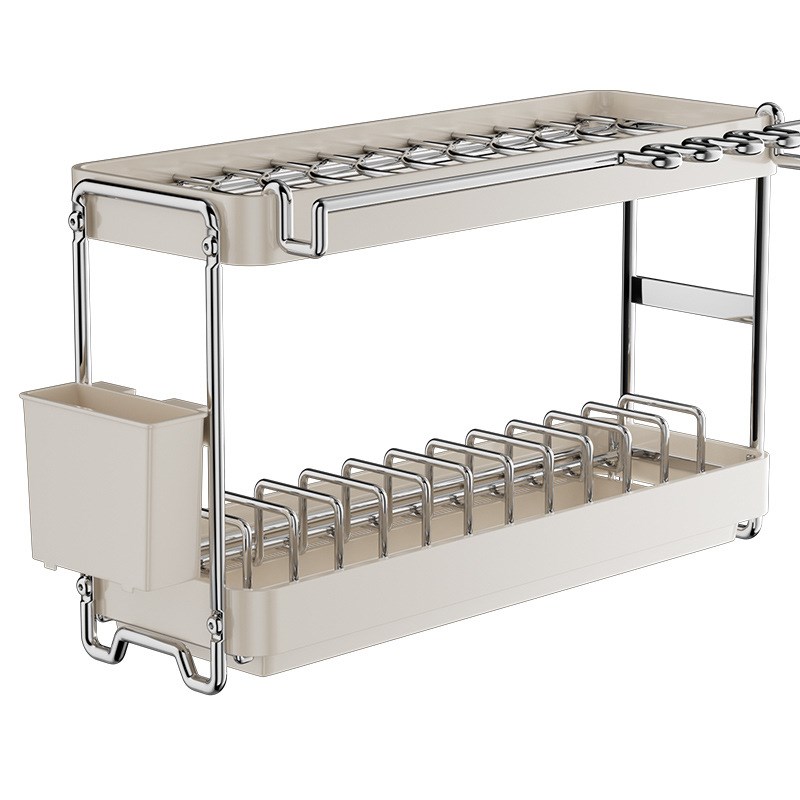 不锈钢碗盘架餐具收纳架厨房置物架抹布碗碟沥水晾碗架碗筷沥水架