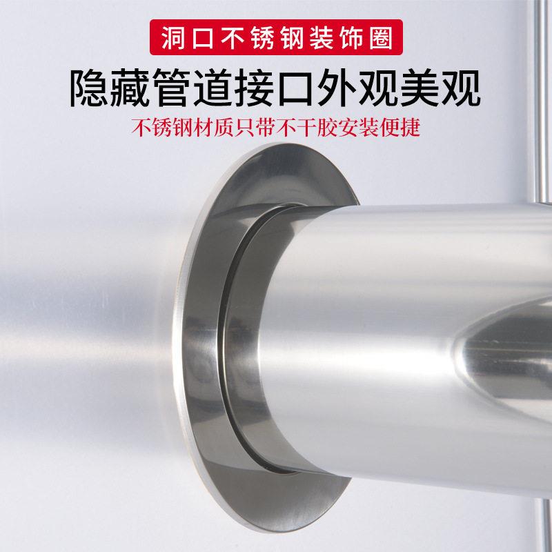 卫生间不锈钢穿墙换气扇止逆阀一体玻璃窗外墙用防雨防风排风帽图片